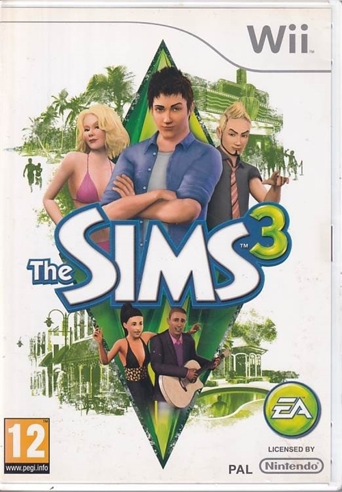 The Sims 3 - Nintendo Wii(B Grade) (Genbrug)